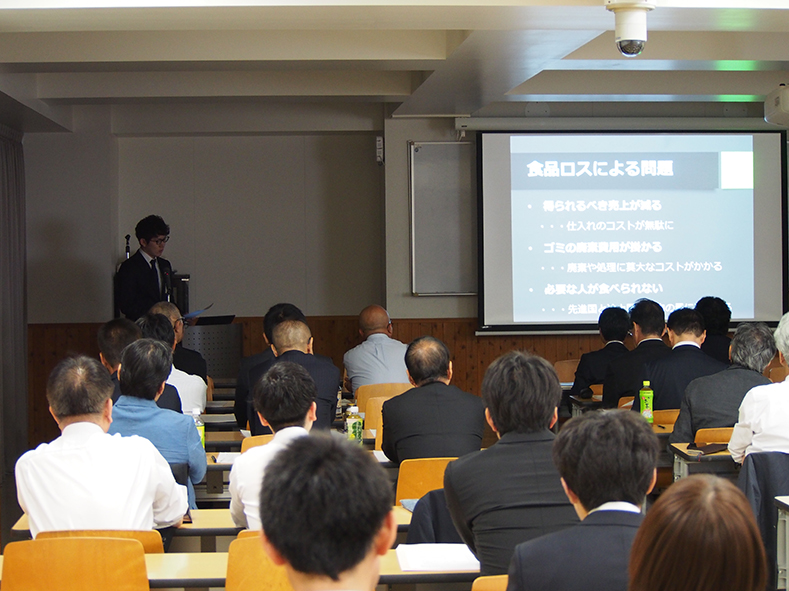 日本分析化学専門学校医療からだ高度分析学科 野田 悠也さんによる発表